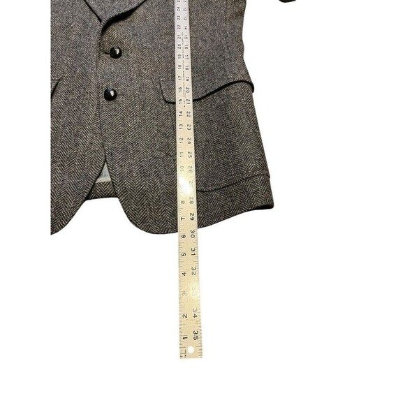 Arnie Blazer Vintage Men's Size 40R Brown Tweed Wool Classic Career USA Made - Picture 9 of 11